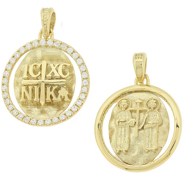 Κωνσταντινάτο ICXC NIKA Κ9 /375 οβάλ