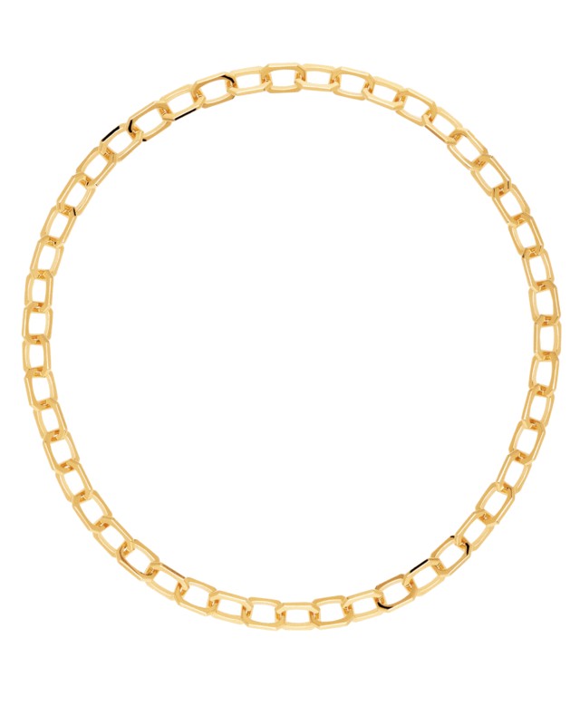 Κολιέ με κρίκους από ασήμι 925 signature chain collection