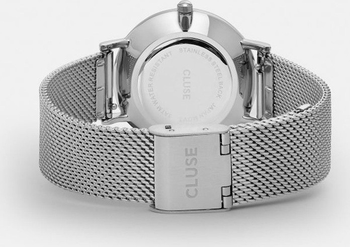 CLUSE Minuit Mesh Silver Black/Black