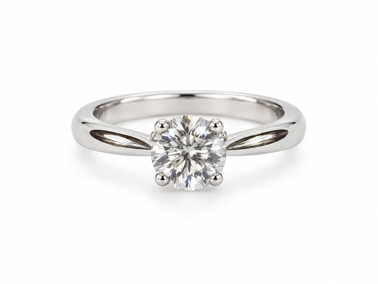 Δαχτυλίδι μονόπετρο Κ14 Lab Grown Diamond